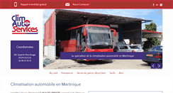Desktop Screenshot of clim-auto-services.fr